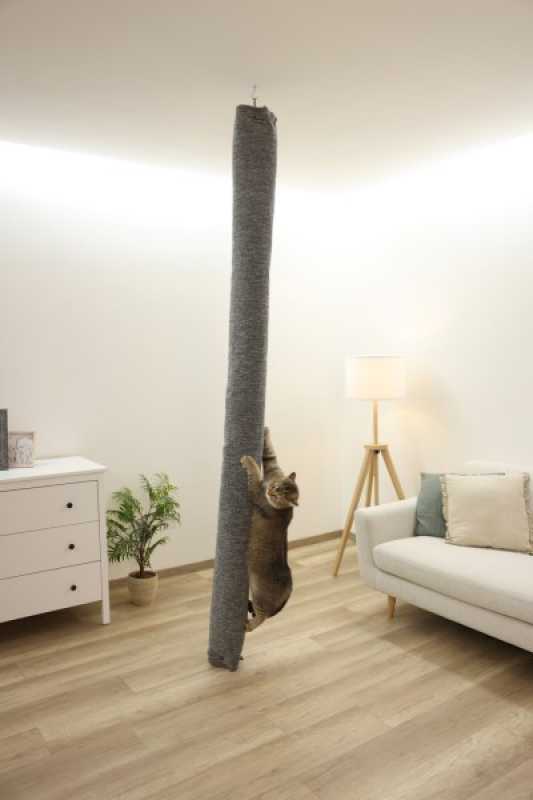 Kerbl Klettersack Katzen Carpet - ideale Alternative zu Kratzbaum deckenhoch, Aufstiegshilfe, Bezug waschbar